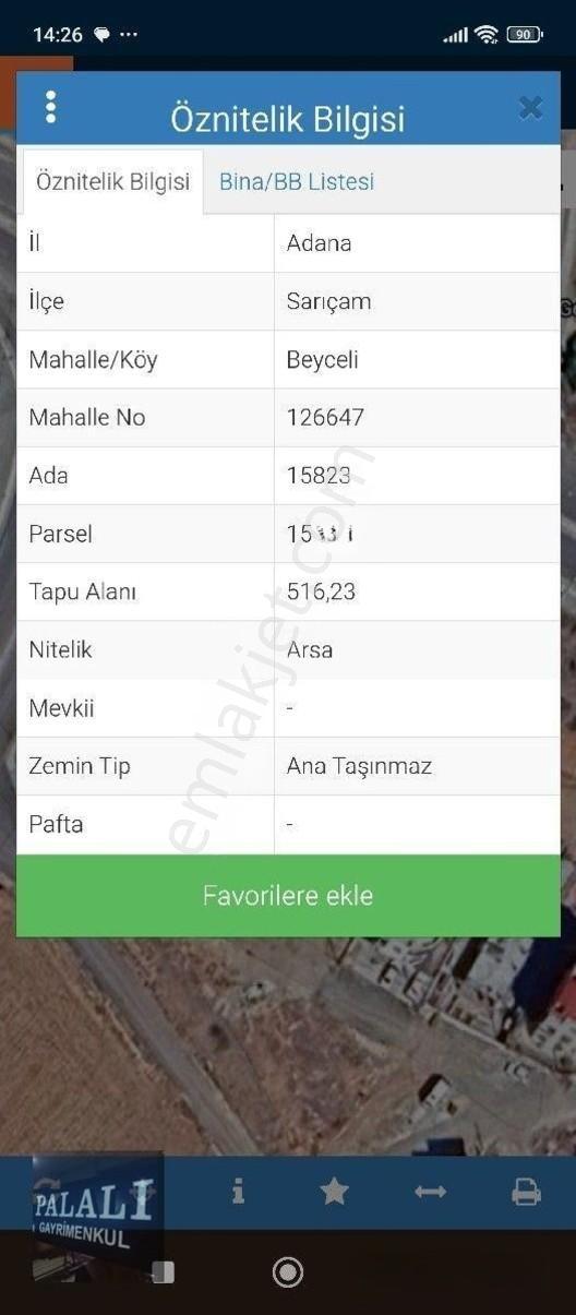 Adana Beycelide İmarlı Arsa Cadde Üzeri 2 Parça Ayrı Ayrı — fotoğraf 2