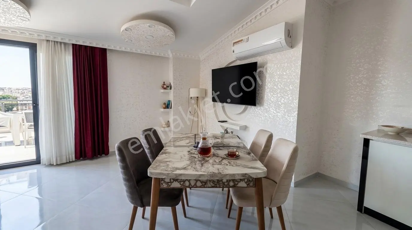 Didimde 4 Cepheli 4+1 Full Deniz Manzaralı Dubleks — fotoğraf 4