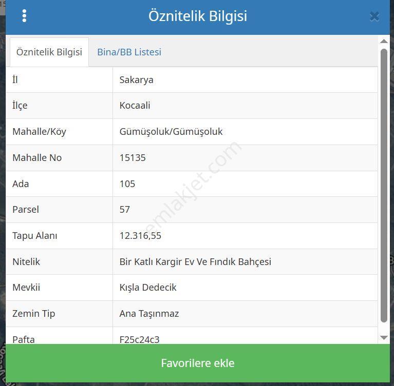 Kocaali Gümüşoluk'ta Satılık 12.316 M² Fındık Bahçesi — fotoğraf 2