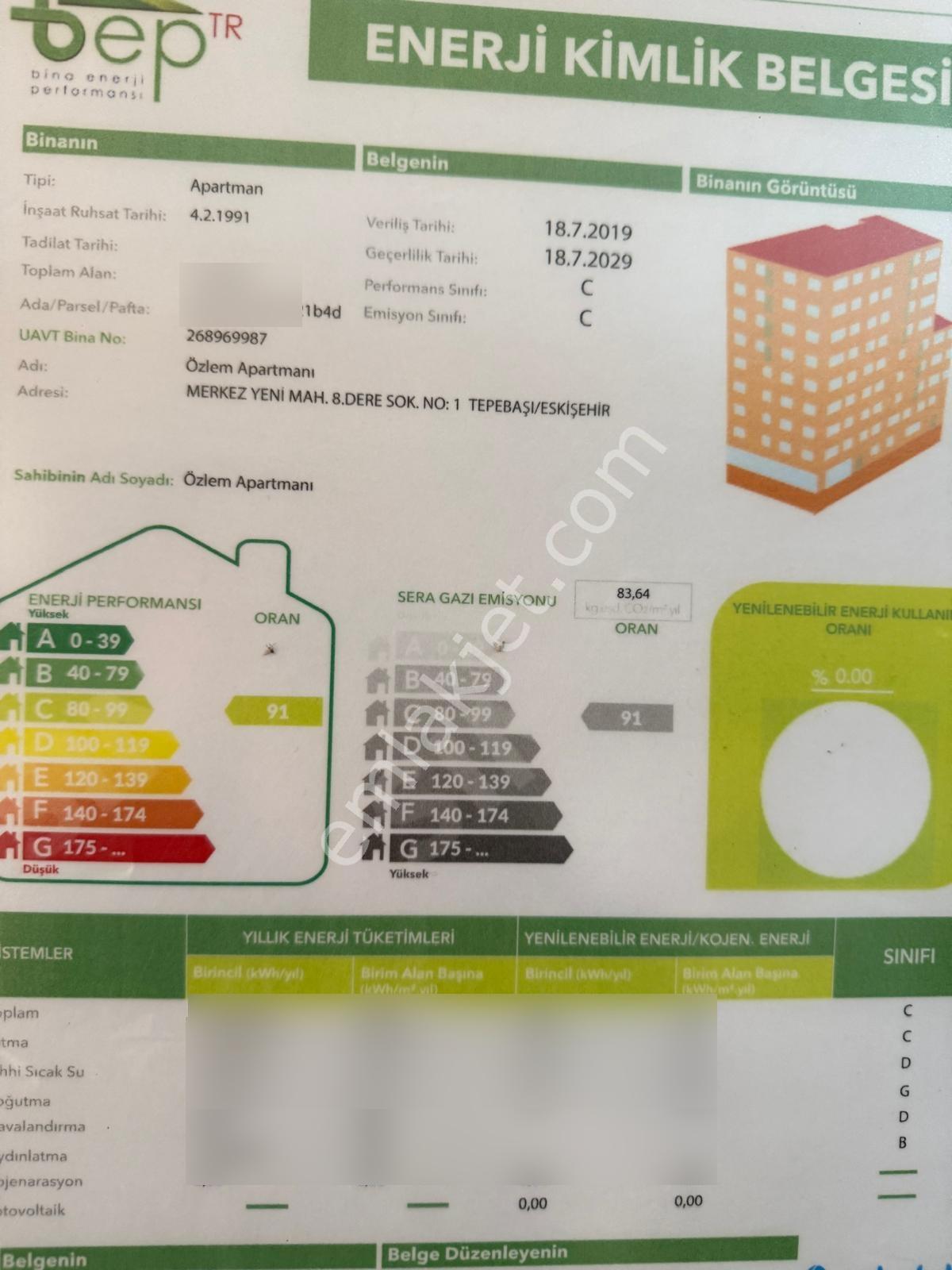 Rba Dan Sivrihisar Caddesinde Satılık 3+1 Daire — fotoğraf 24