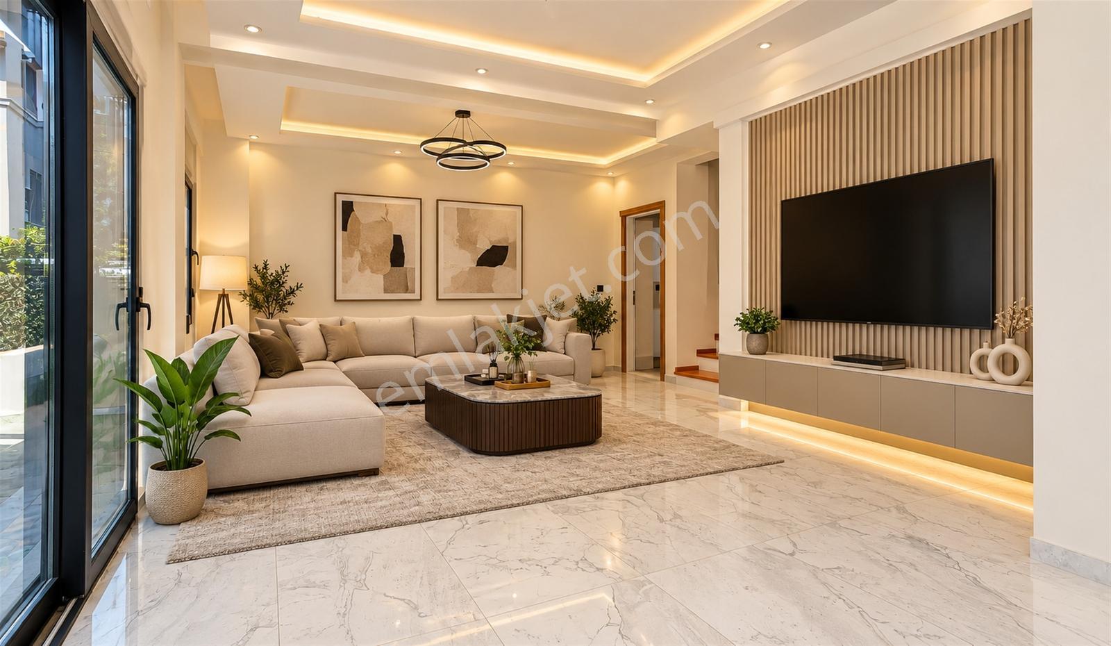 Çamlıçayda Sıfır Teraslı Otoparklı 5+1 235m2 Merkezde Yokuşsuz — fotoğraf 10