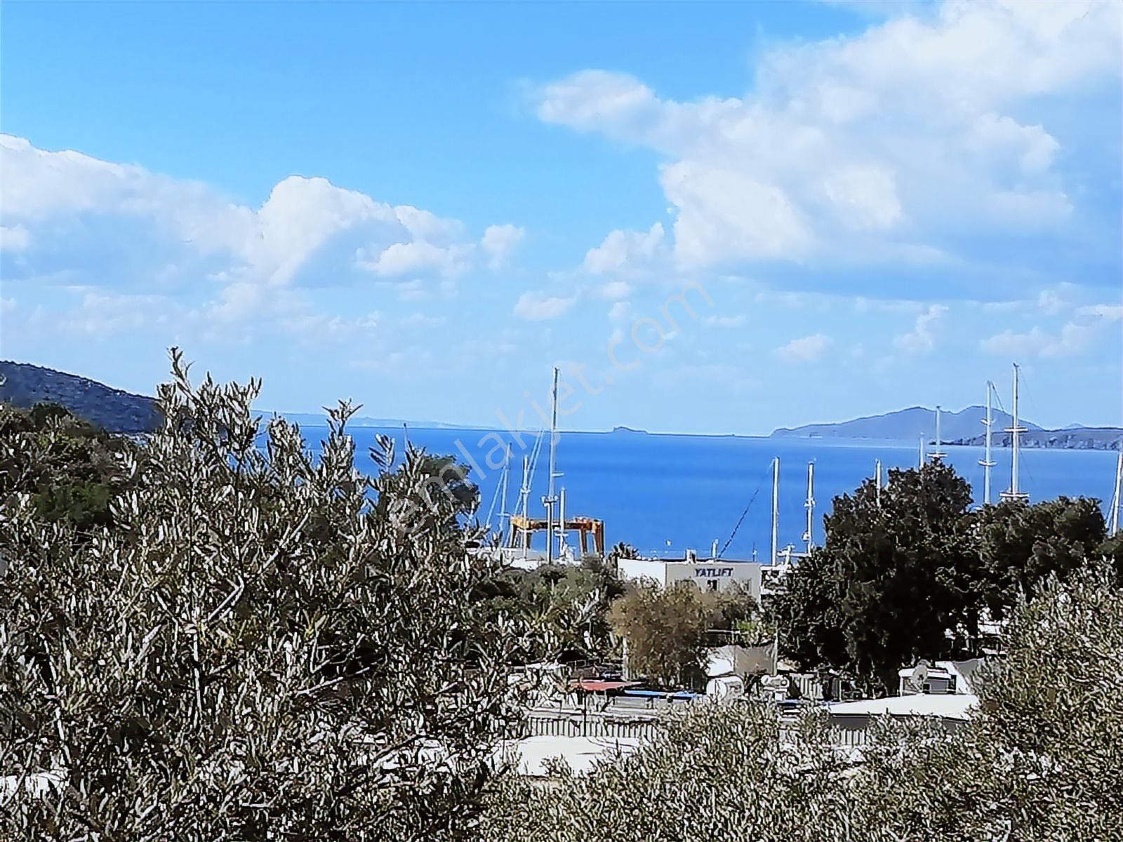 Bodrum İçmeler'de Deniz Manzaralı Yatırımlık Arsa — fotoğraf 2