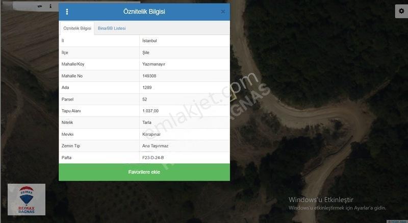 Şile Yazımanayır Mah. Orman Yolu Cepheli 1.037m² Satılık Tarla — fotoğraf 15