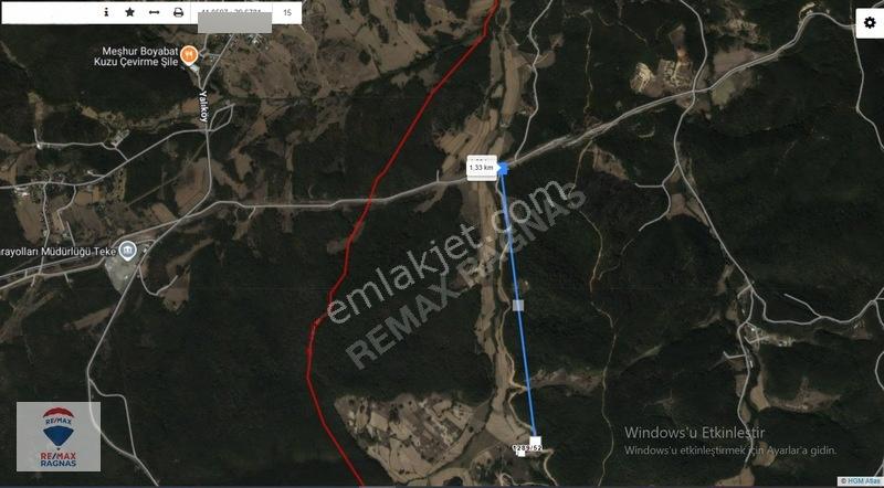 Şile Yazımanayır Mah. Orman Yolu Cepheli 1.037m² Satılık Tarla — fotoğraf 18