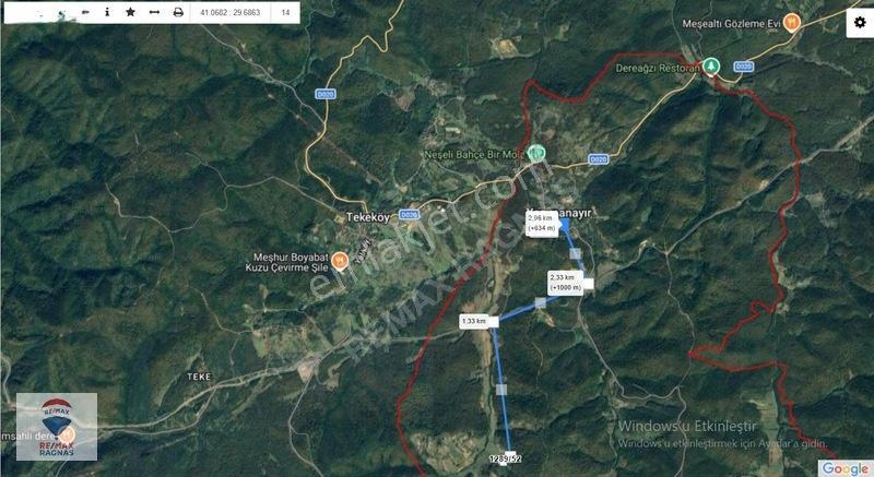 Şile Yazımanayır Mah. Orman Yolu Cepheli 1.037m² Satılık Tarla — fotoğraf 19