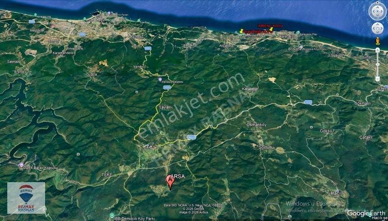 Şile Yazımanayır Mah. Orman Yolu Cepheli 1.037m² Satılık Tarla — fotoğraf 22