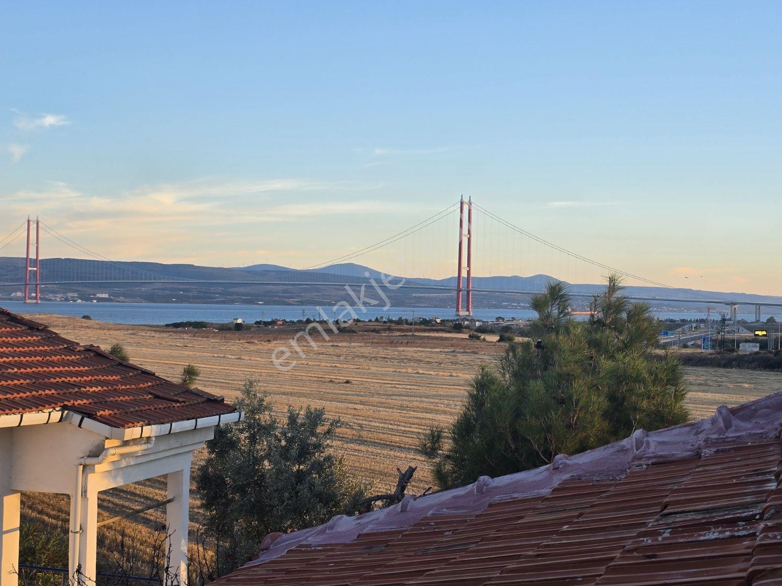 1915 Çanakkale Köprüsü Manzaralı 3 Katlı Site İçi Yazlık — fotoğraf 24