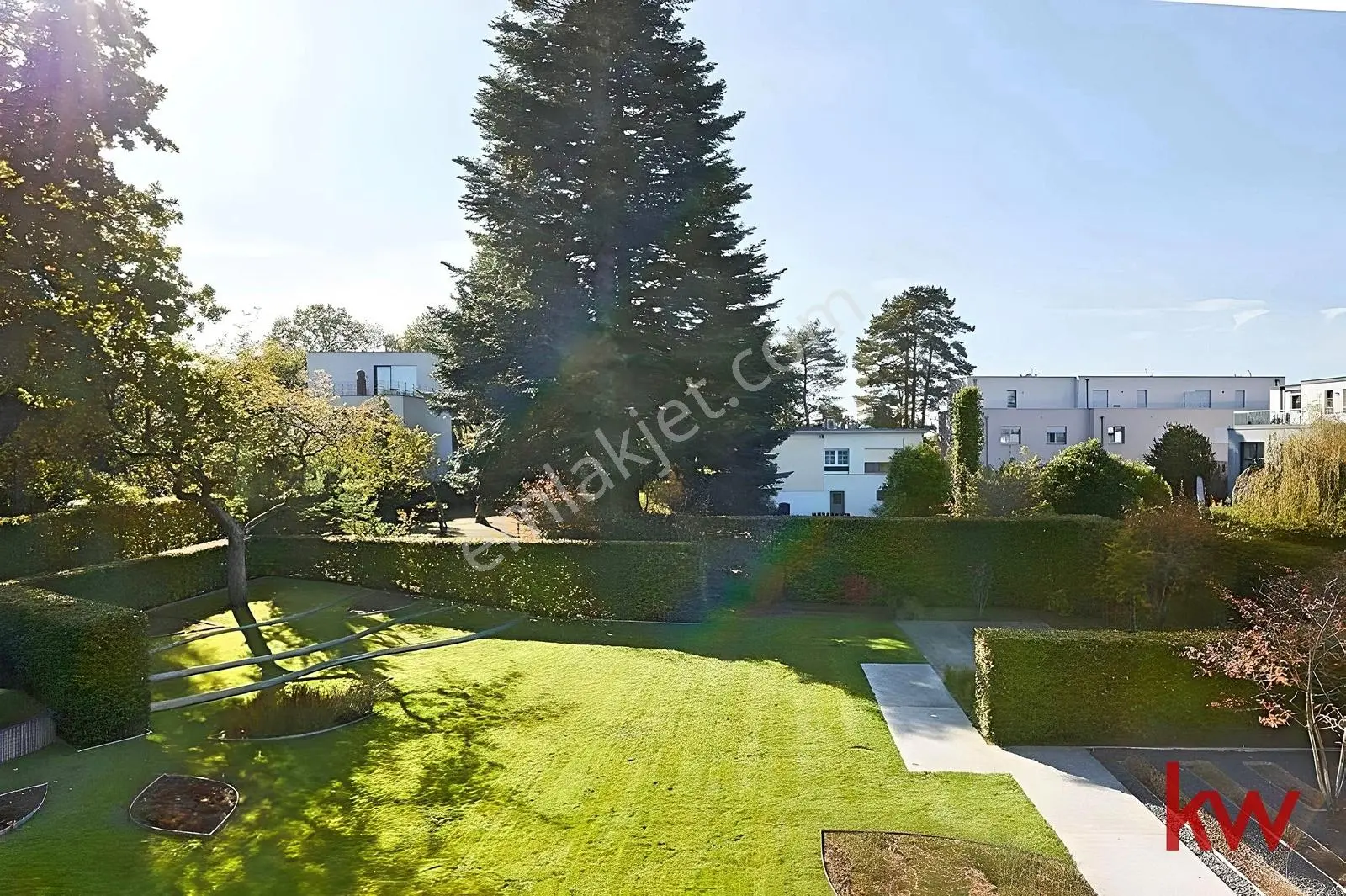 Sıfır 2+1 100m2+400m2 Bahçeli Daire Kamelya Yerden Isı Doğalgaz — fotoğraf 3