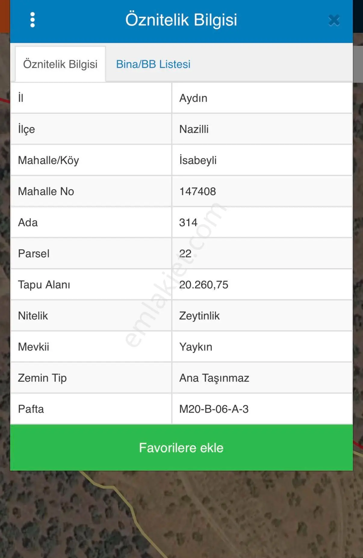 Nazilli İsabeyli'de 27.000 M² Satılık Zeytinlik Ve Bağ — fotoğraf 12