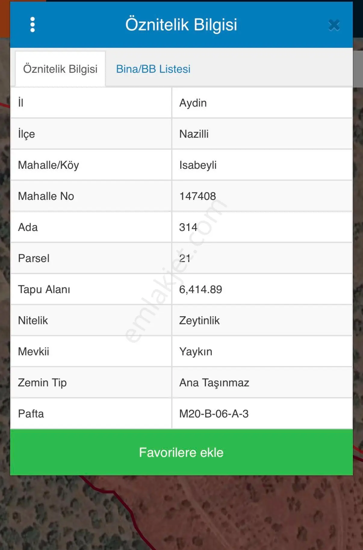 Nazilli İsabeyli'de 27.000 M² Satılık Zeytinlik Ve Bağ — fotoğraf 13