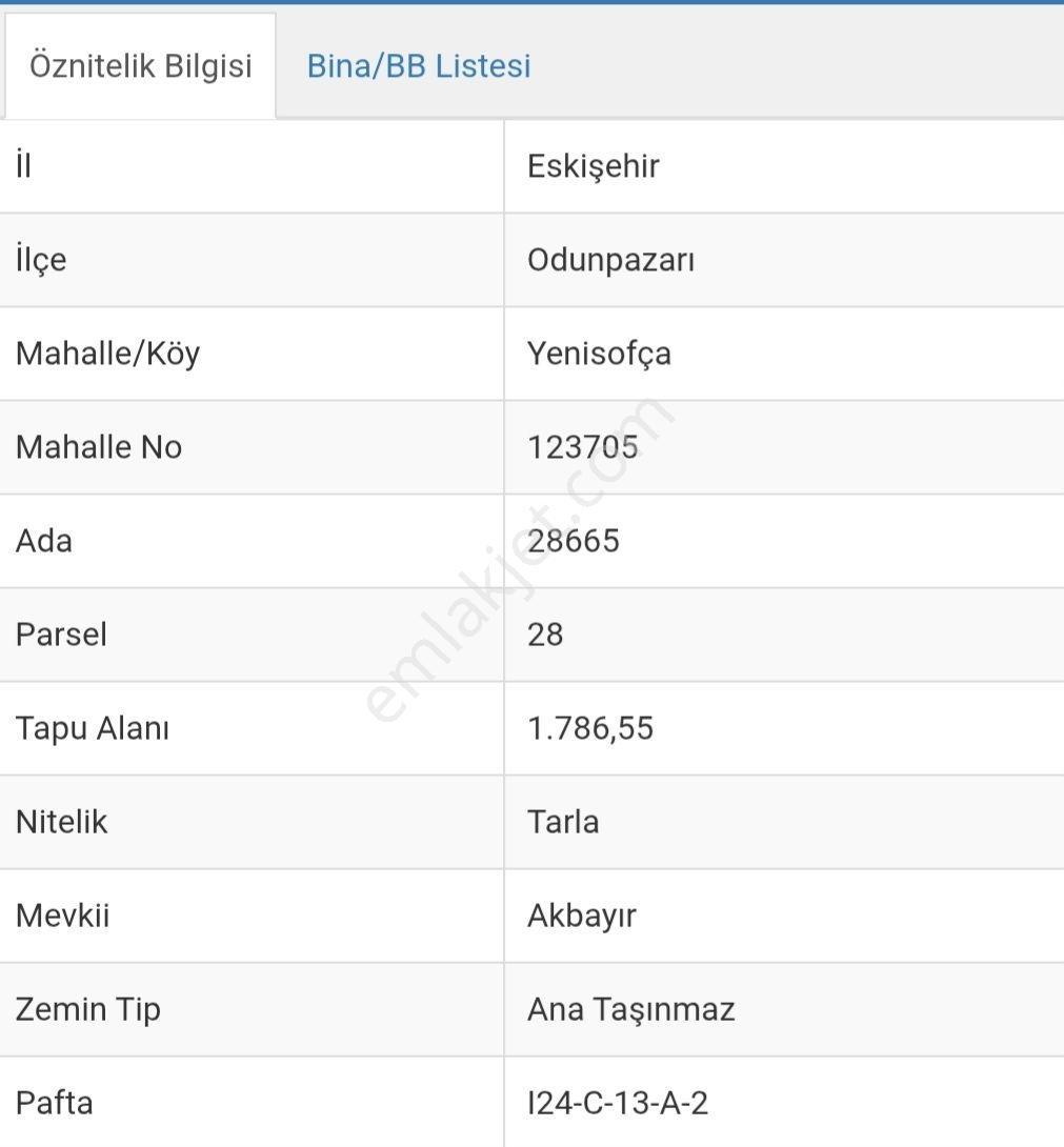 Rw Detay'dan Yenisofça'da Satılık Tarla — fotoğraf 3