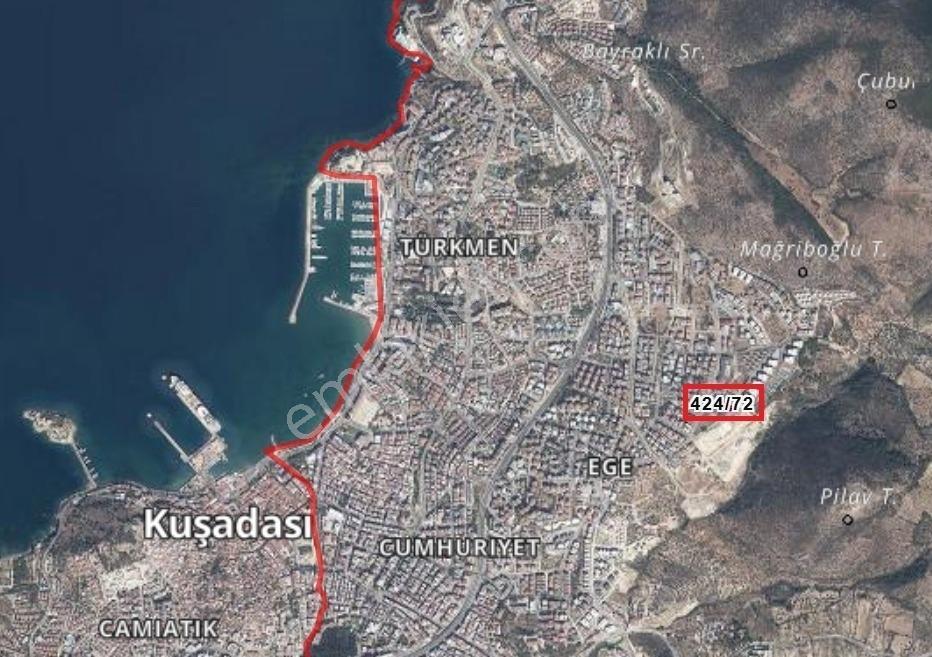 Kuşadası Ege Mahallesi'nde Satılık Arsa — fotoğraf 2