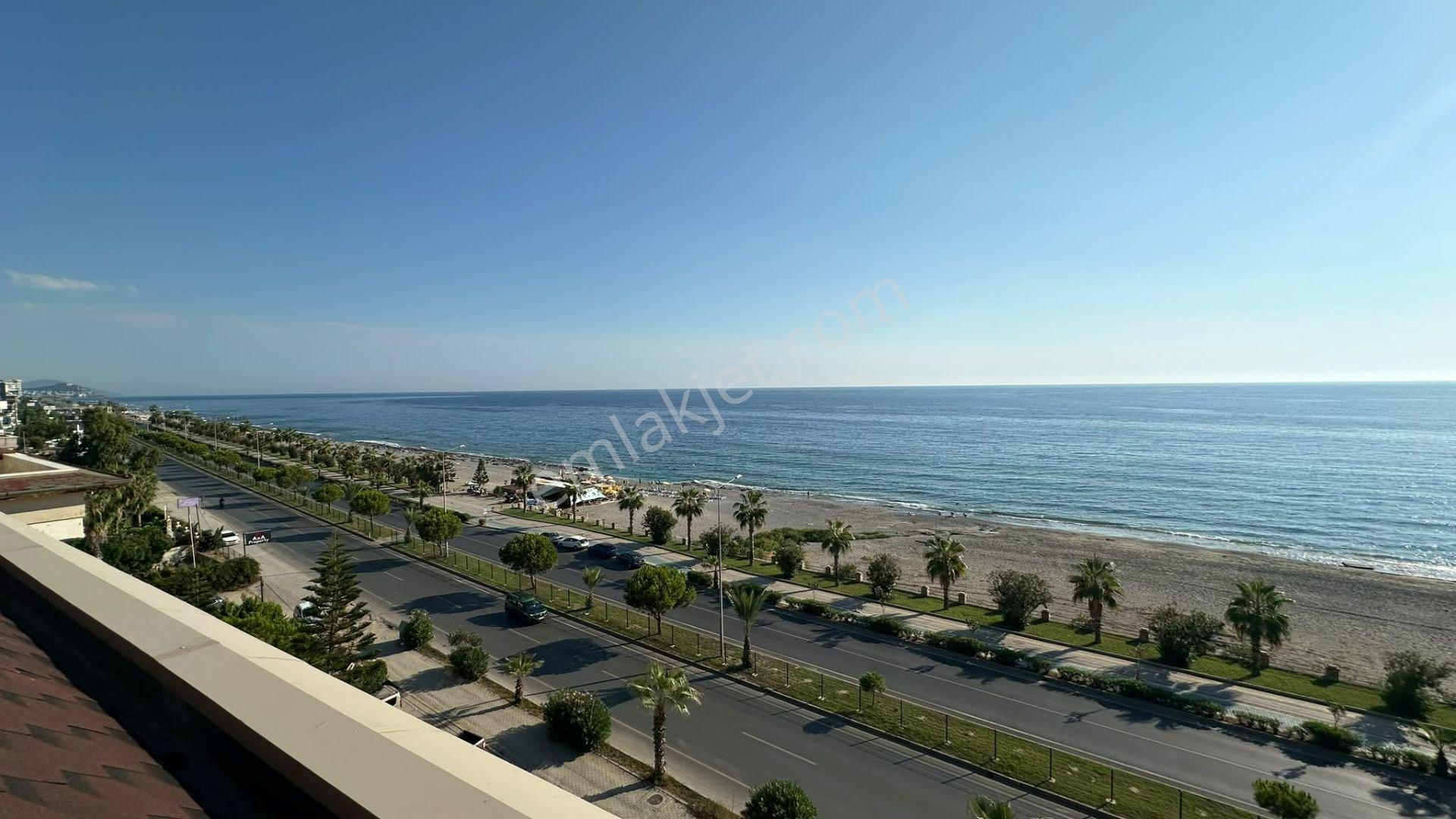 Alanya Kestelde Denize Sıfır Deniz Manzaralı 1+1 Satılık Dubleks — fotoğraf 9