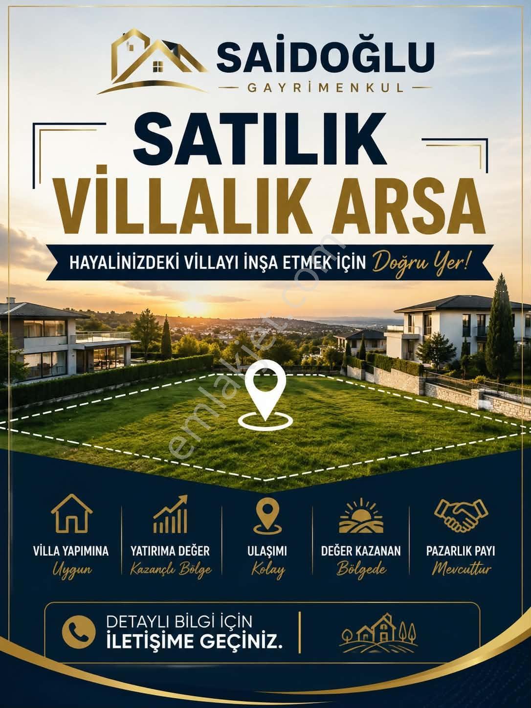 Denizli Honaz Emirazizlide Villalık Satılık Arsa / Acil Satılık