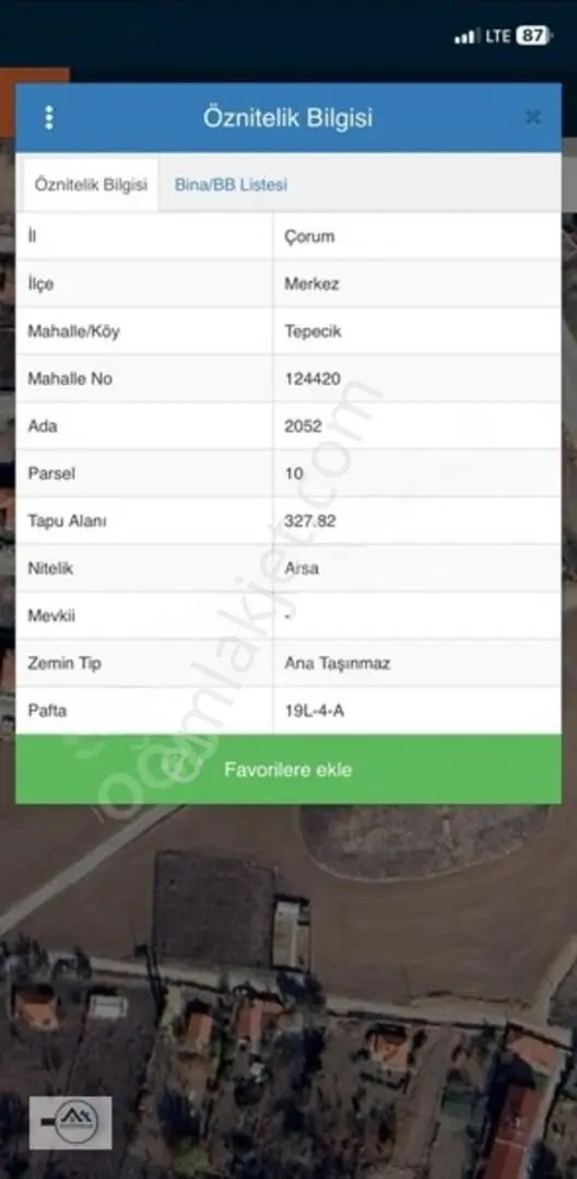Aydoğdu'dan Eski Ekin Arkası'nda Satılık 327.82 M2 Villa Arsası — fotoğraf 3