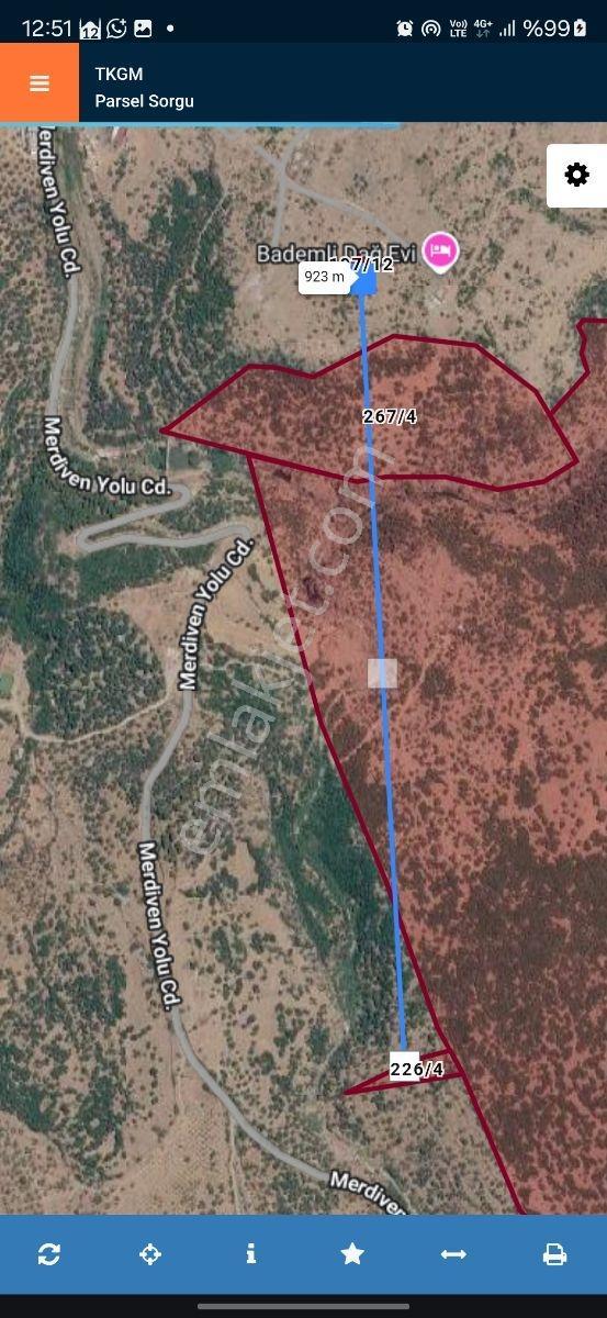 Dikili Bademli Köye 1.5 Km Yakınlıkta 2.400 M² Tek Tapu Arazi — fotoğraf 5