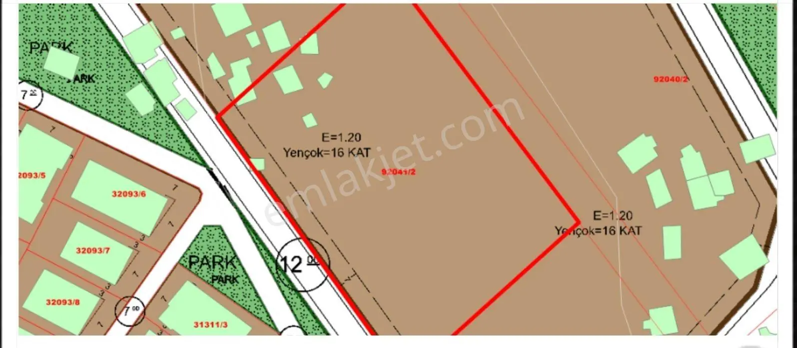 Bademlikte 16 Kat İmarlı 150 M² Satılık Arsa Hissesi — fotoğraf 4