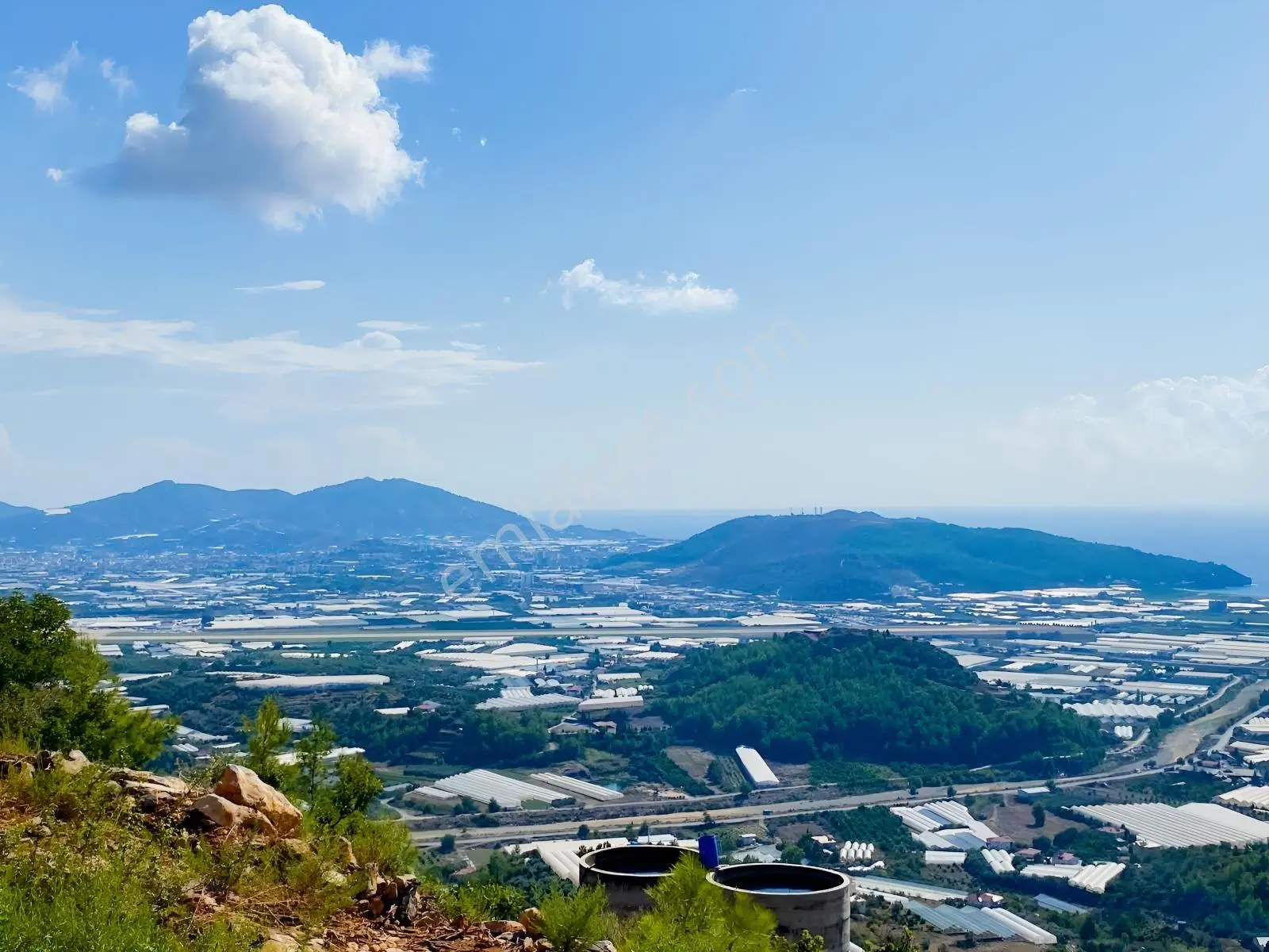 Panoramik Denız Manzaralı | Takasa Açık | Hafrıyatlı Arazı — fotoğraf 3
