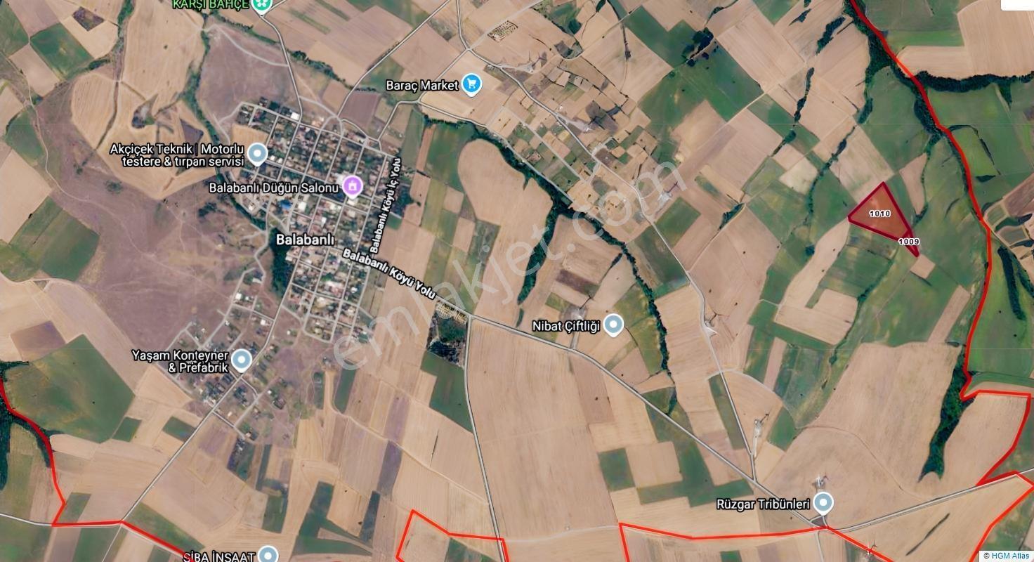Muratlı Balabanlı'da 31.700 M2 Kadastro Yolu Olan Satılık Tarla — fotoğraf 2