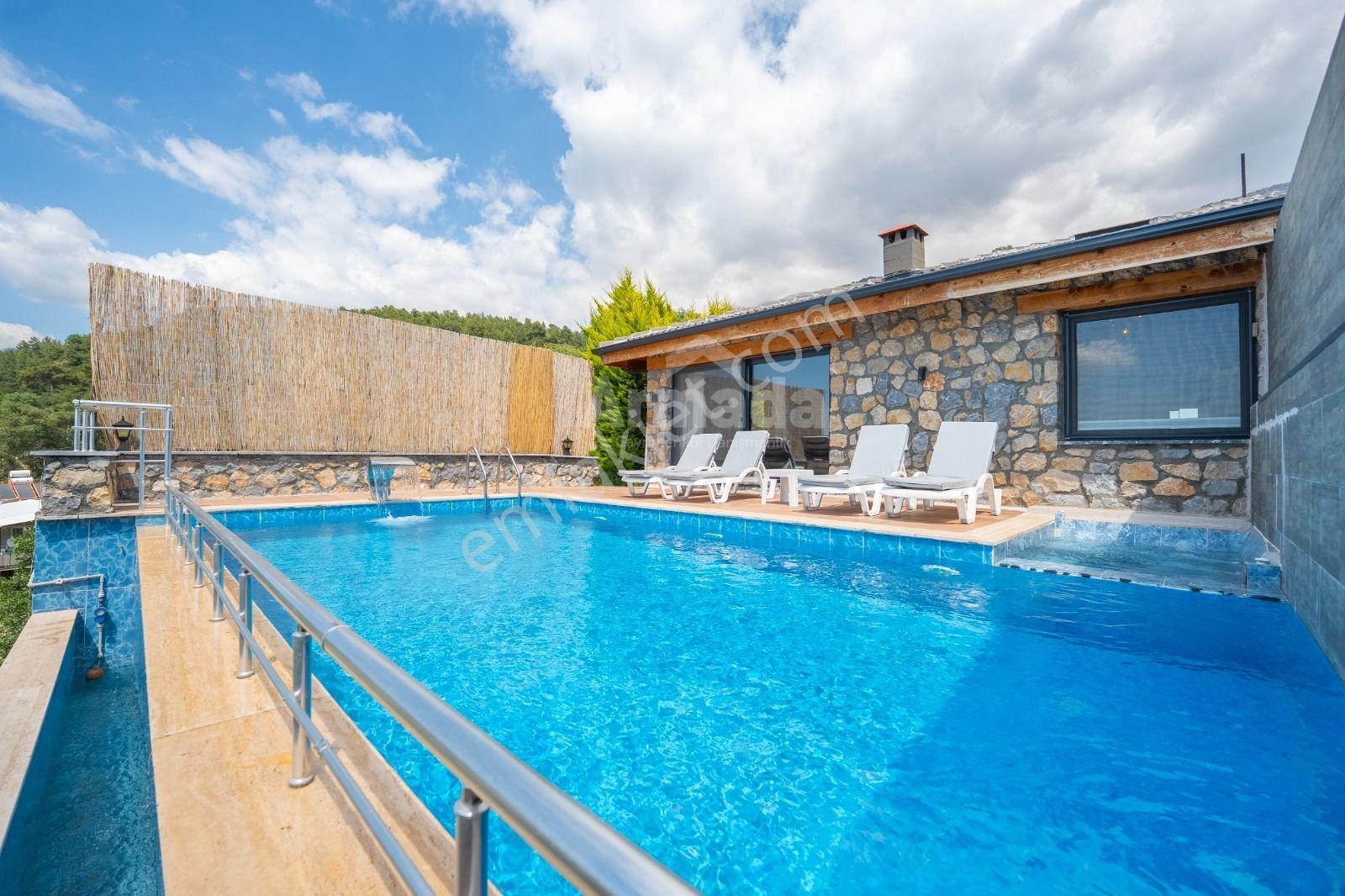 Muğla-yakaköyde 3+1 Satılık Taş Villa — fotoğraf 3