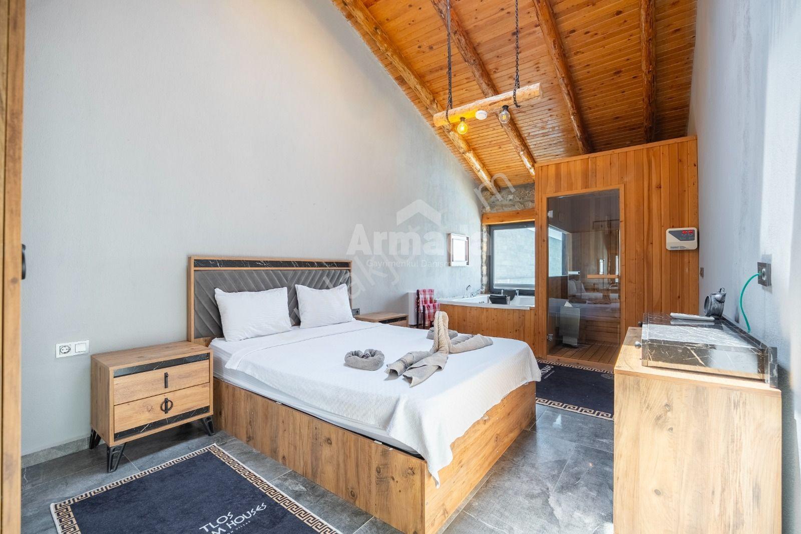 Muğla-yakaköyde 3+1 Satılık Taş Villa — fotoğraf 13