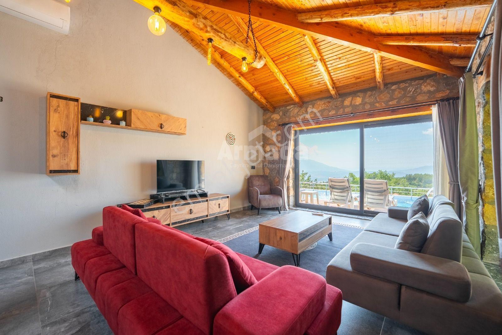 Muğla-yakaköyde 3+1 Satılık Taş Villa — fotoğraf 26