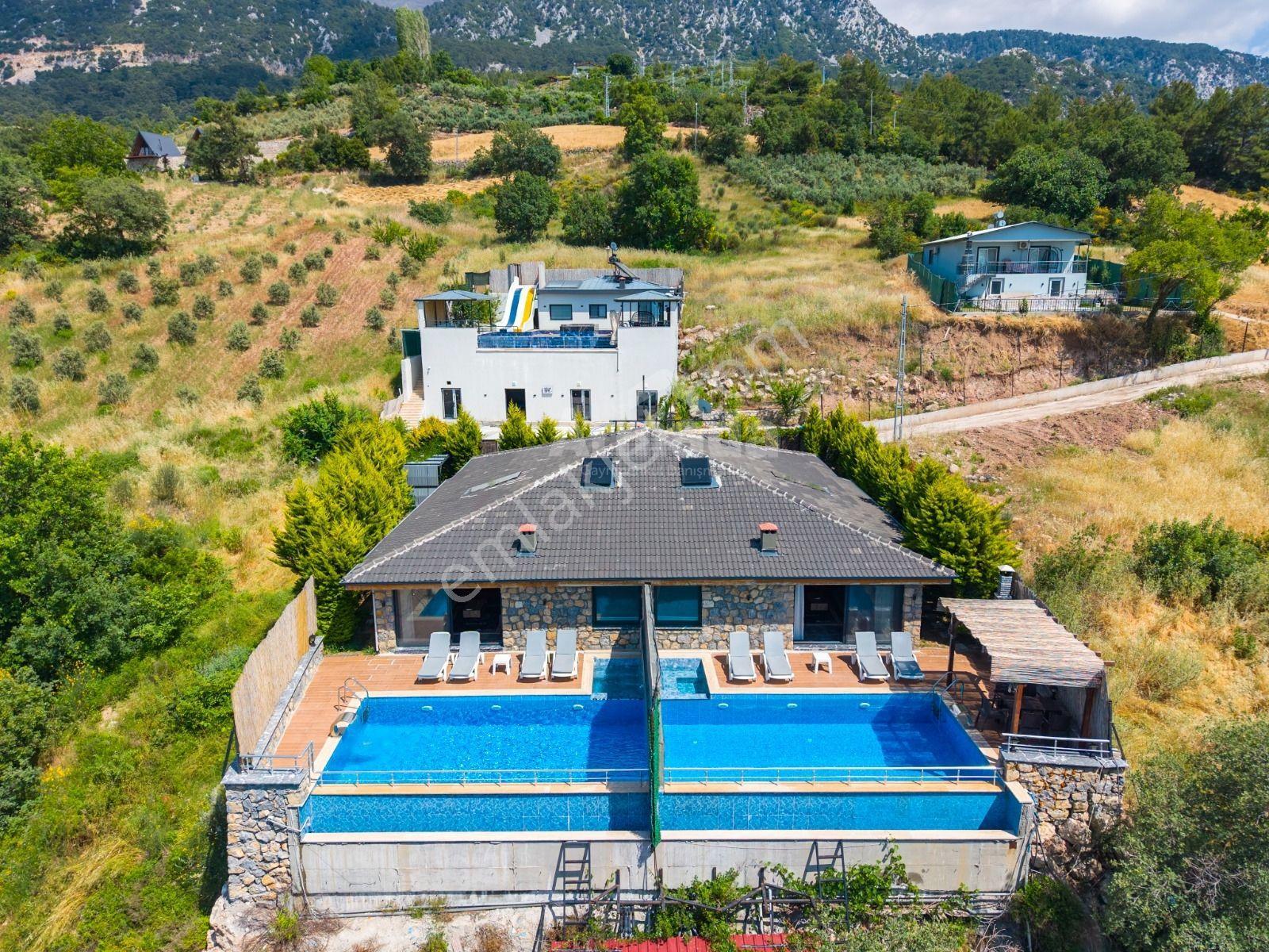 Muğla-yakaköyde 3+1 Satılık Taş Villa — fotoğraf 27