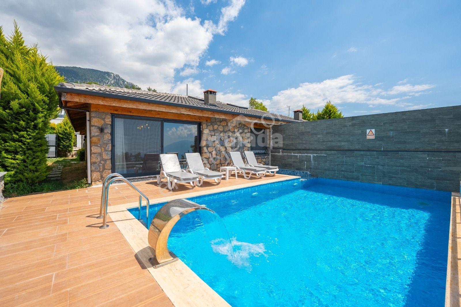 Muğla-yakaköyde 3+1 Satılık Taş Villa — fotoğraf 32