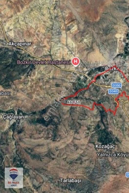 Remax Mavi Konya Bozkır Cumhuriyet'te 3005 M2 Satılık Tarla — fotoğraf 4