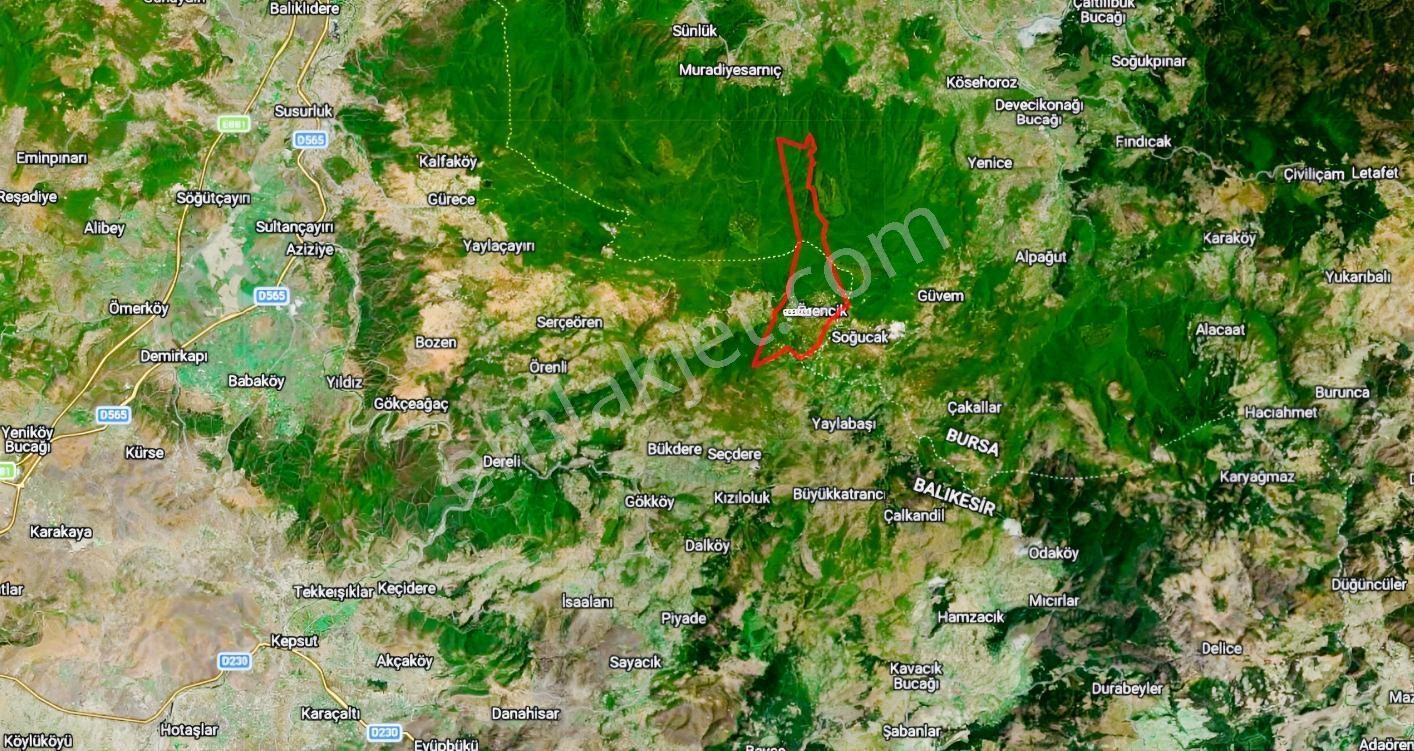 Mir'den Kepsut Örencik'de Satılık 1955m2 Satılık Tarla — fotoğraf 7