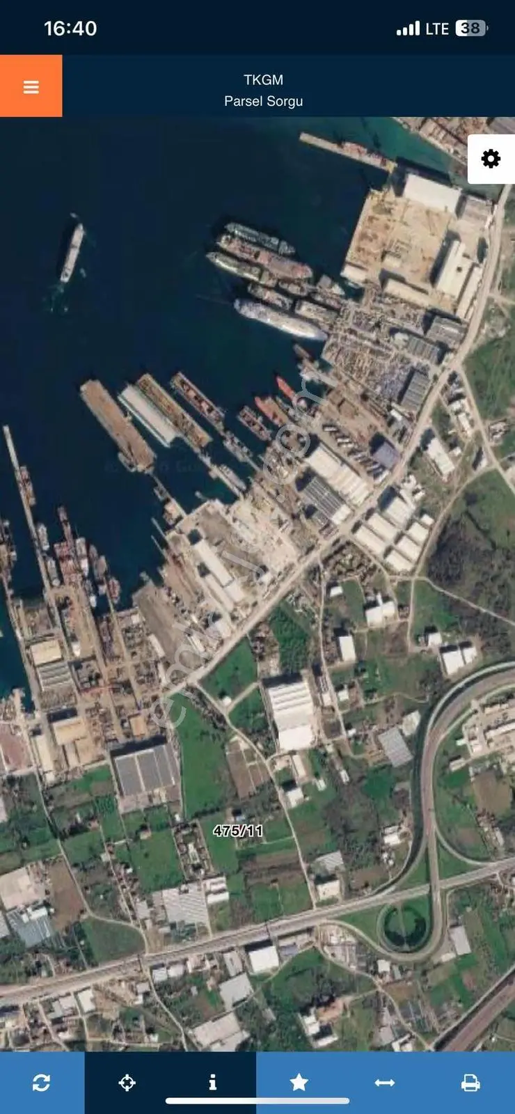 Narmanoğlundan Satılık Blok Nizam 375 M2 Sanayi İmarlı Arsa