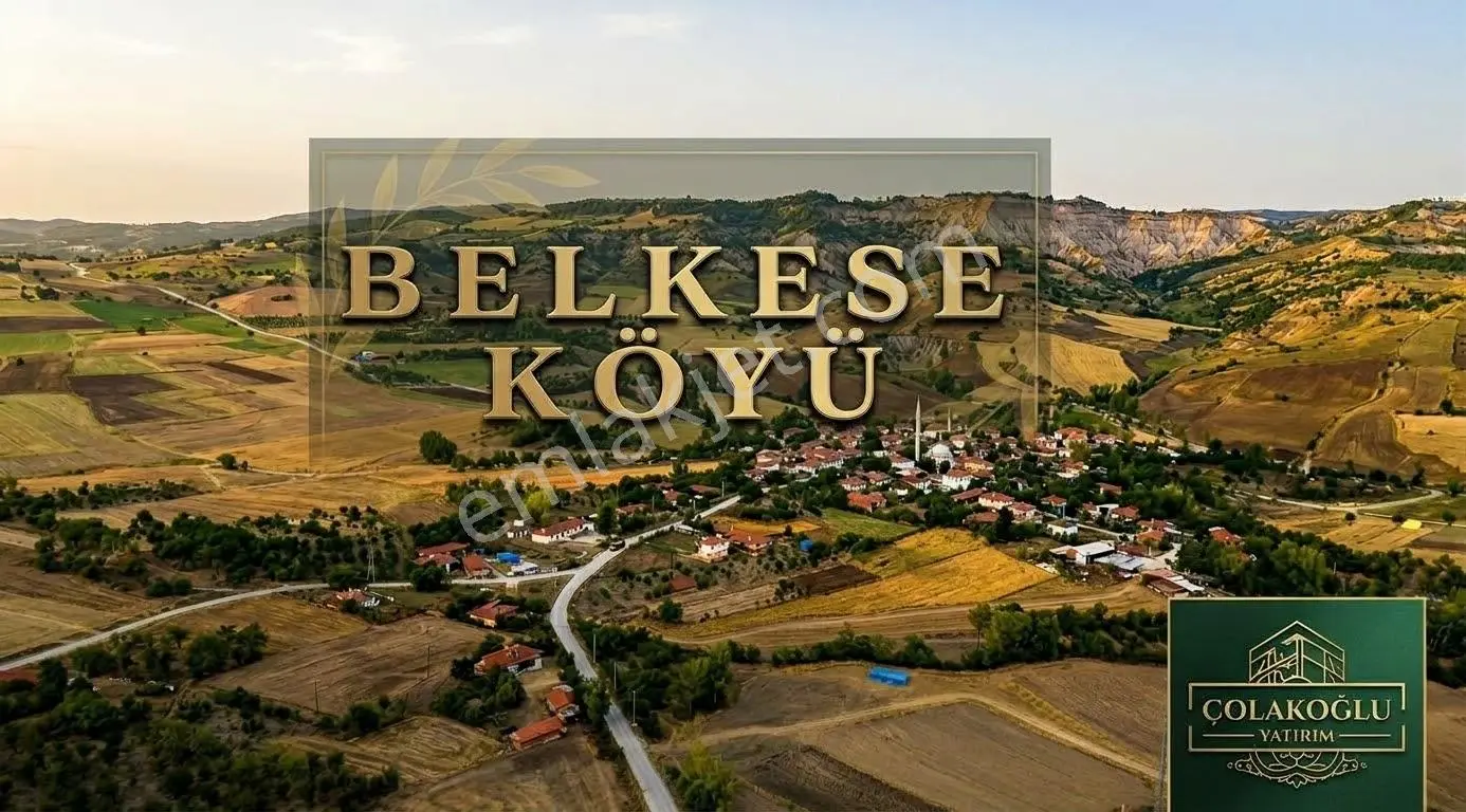 Bilecik/yenipazar/ Belkese Köyü/ Anayol Kenarı 5348 M2 Tarla — fotoğraf 3