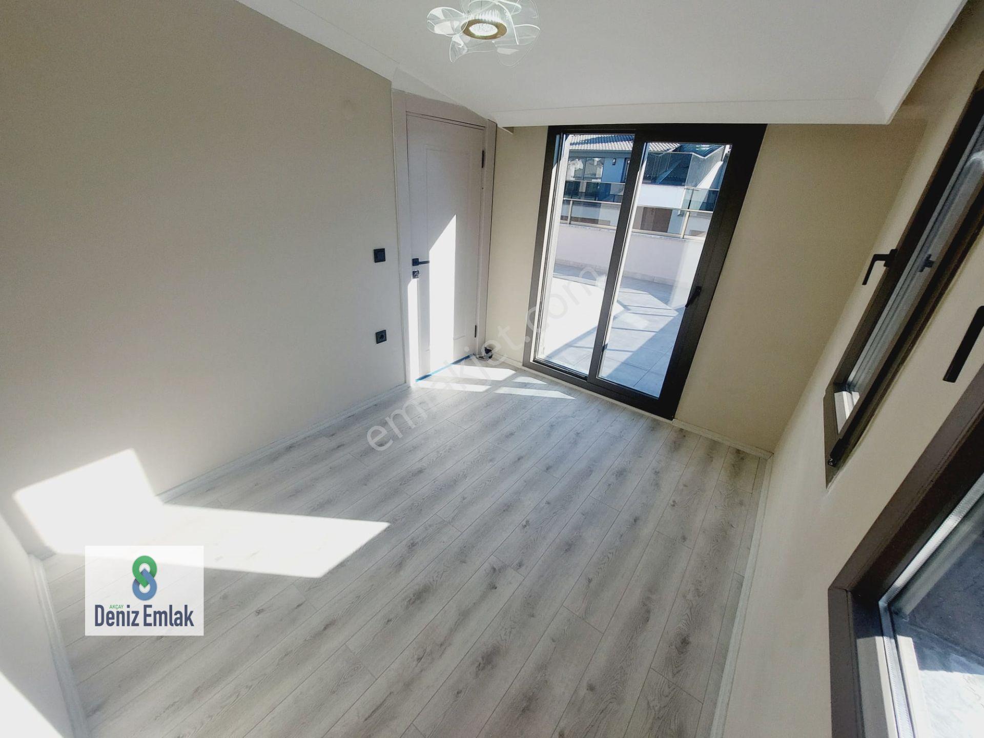 Denizden Akçayda Kapalı Otoparklı Yeni Satılık 3+1 Dubleks Daire. — fotoğraf 23