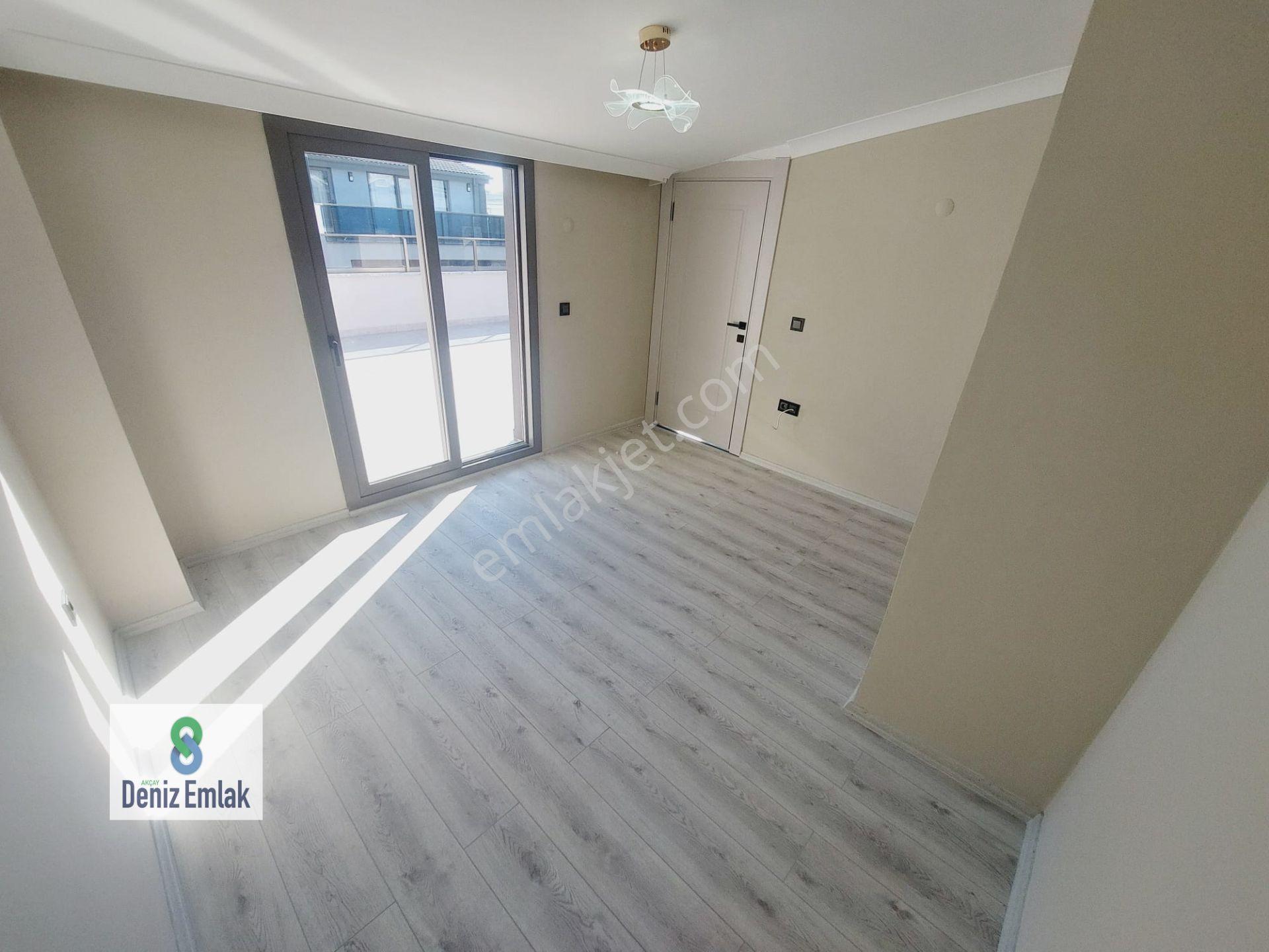 Denizden Akçayda Kapalı Otoparklı Yeni Satılık 3+1 Dubleks Daire. — fotoğraf 24