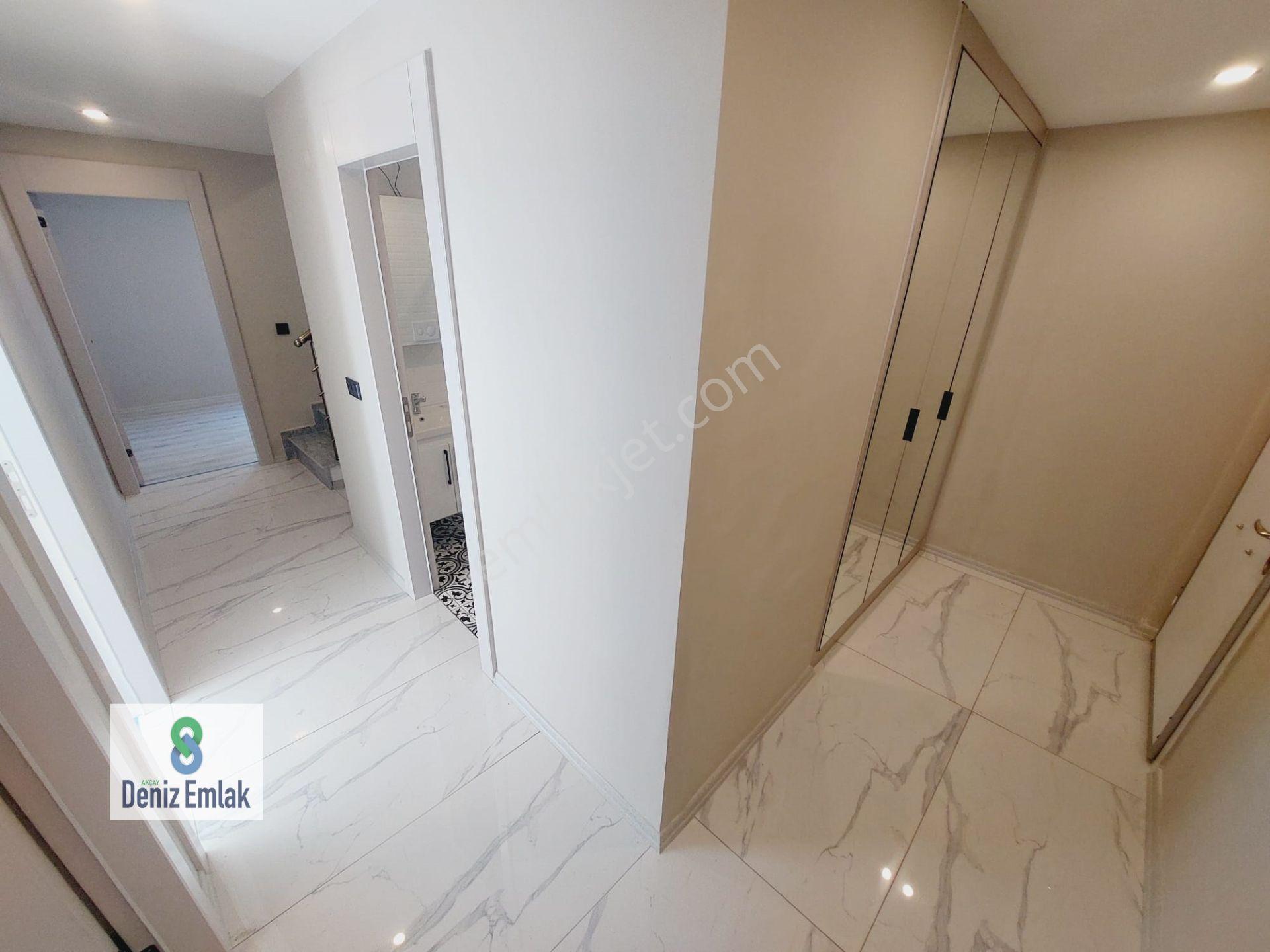 Denizden Akçayda Kapalı Otoparklı Yeni Satılık 3+1 Dubleks Daire. — fotoğraf 28