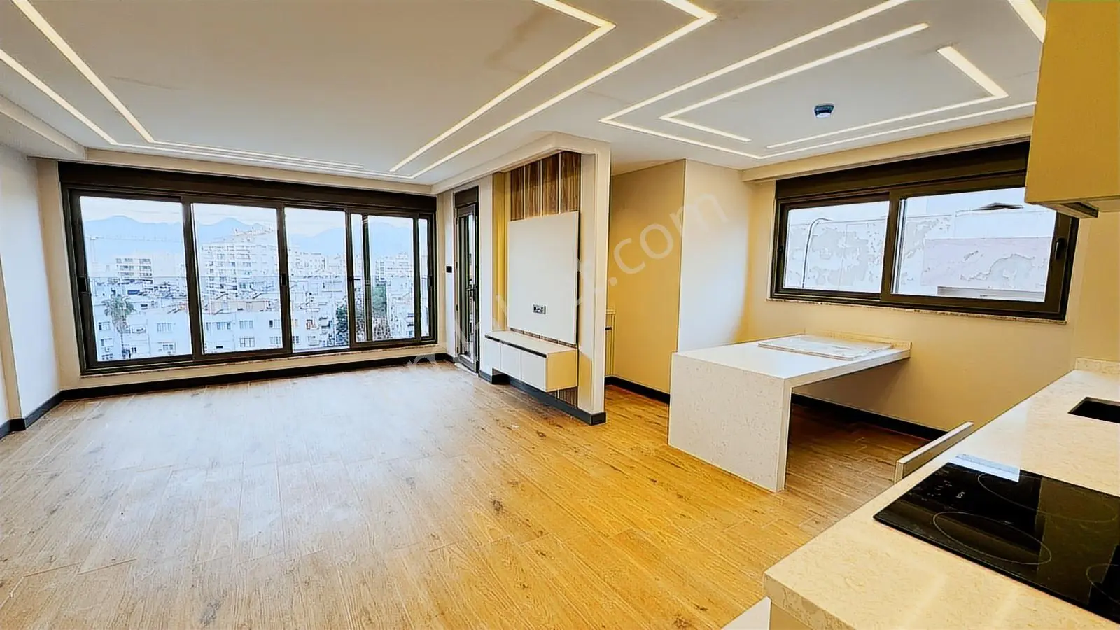 Işıklar Caddesi'nde Deniz Manzaralı 4+1 Dubleks Akıllı Ev Sistem — fotoğraf 2