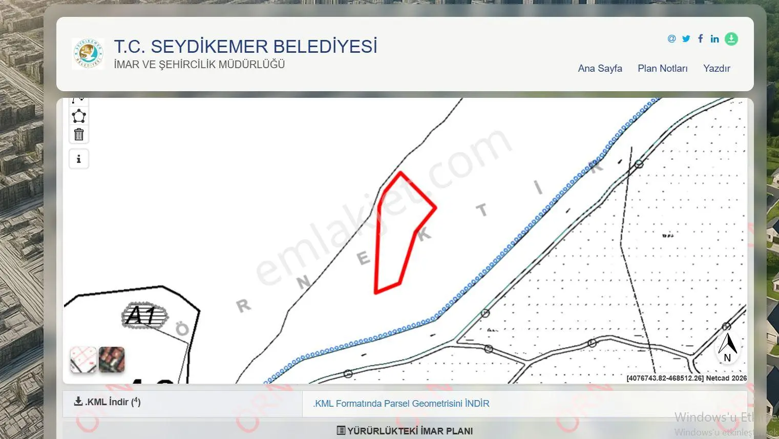 Satılık Yatırım Fırsatı 8628 Metre Kare — fotoğraf 5
