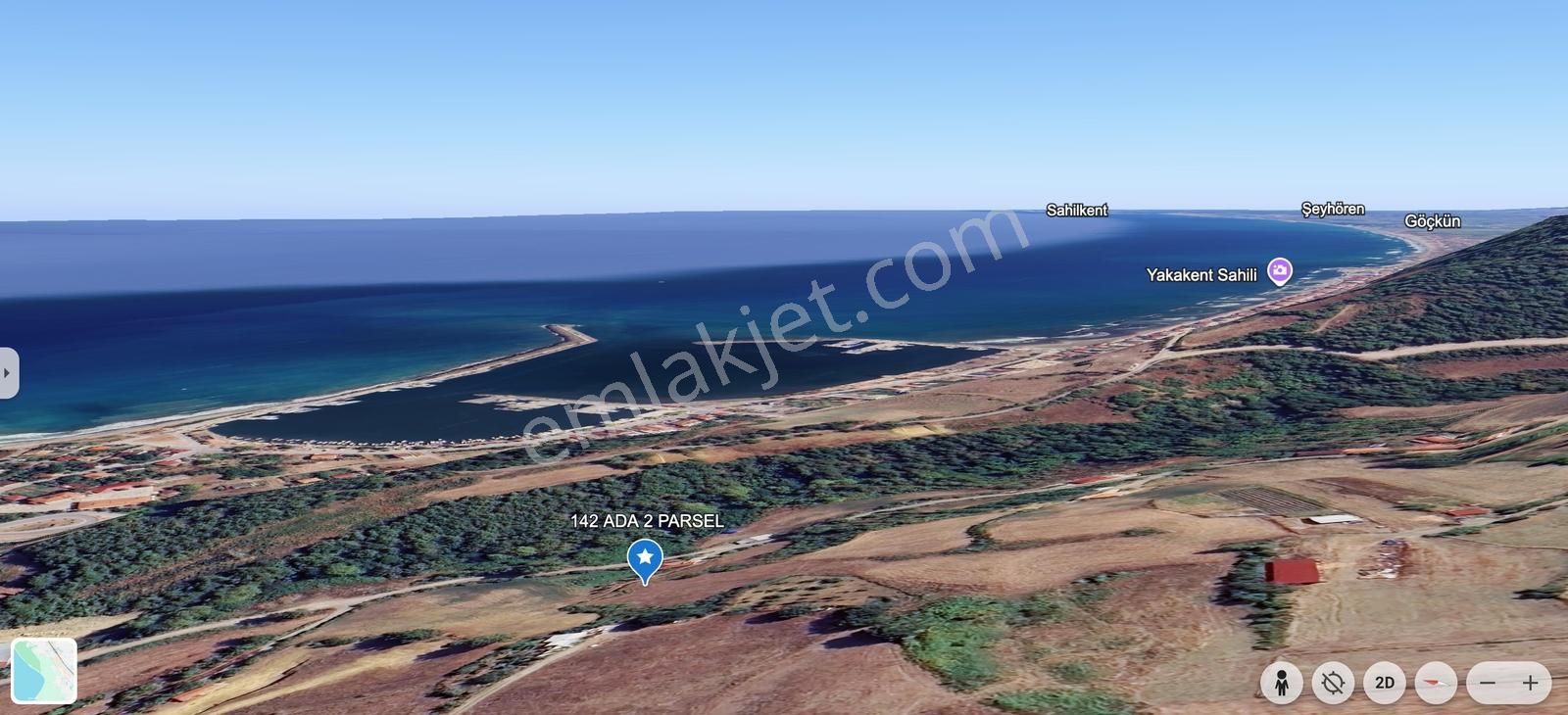 Hisar' Dan Yakakent Eşsiz Deniz Manzaralı Tarla — fotoğraf 6