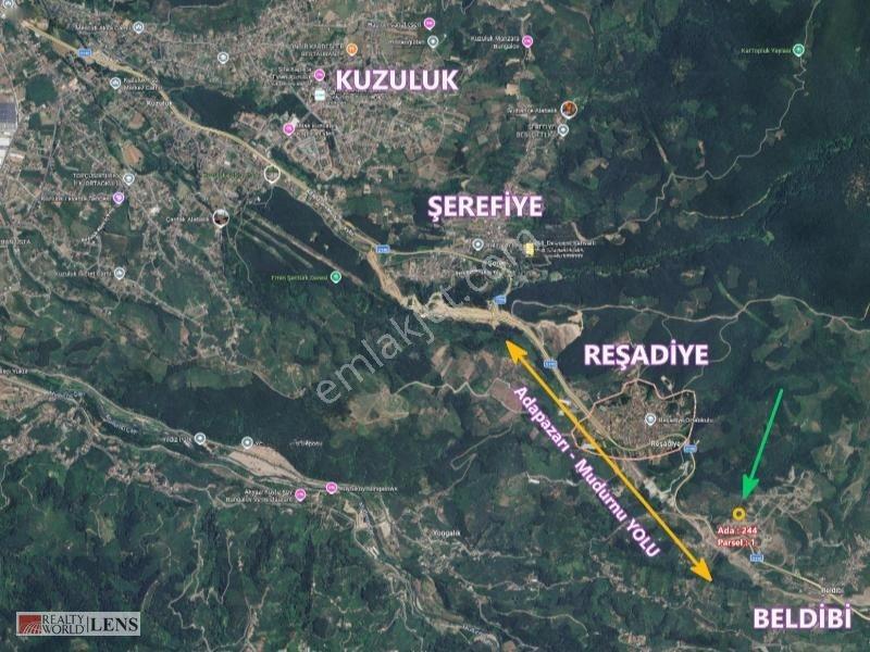 Sakarya/Akyazı'Da Doğa İle İç İçe, İmarlı Arsa