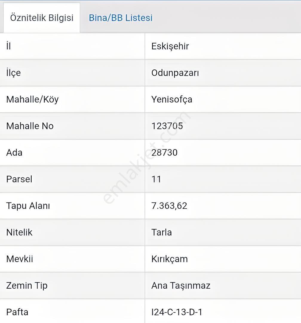 Rw Detay"dan Yenisofça'da Satılık Fırsat Tarla.. — fotoğraf 3