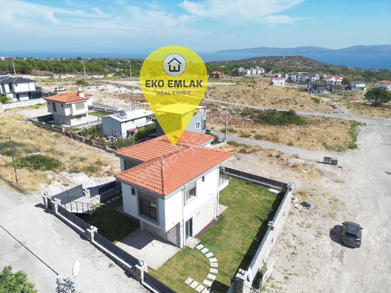 Eko Emlaktan Kapanmaz Deniz Manzaralı 3+1 Sıfır Villa