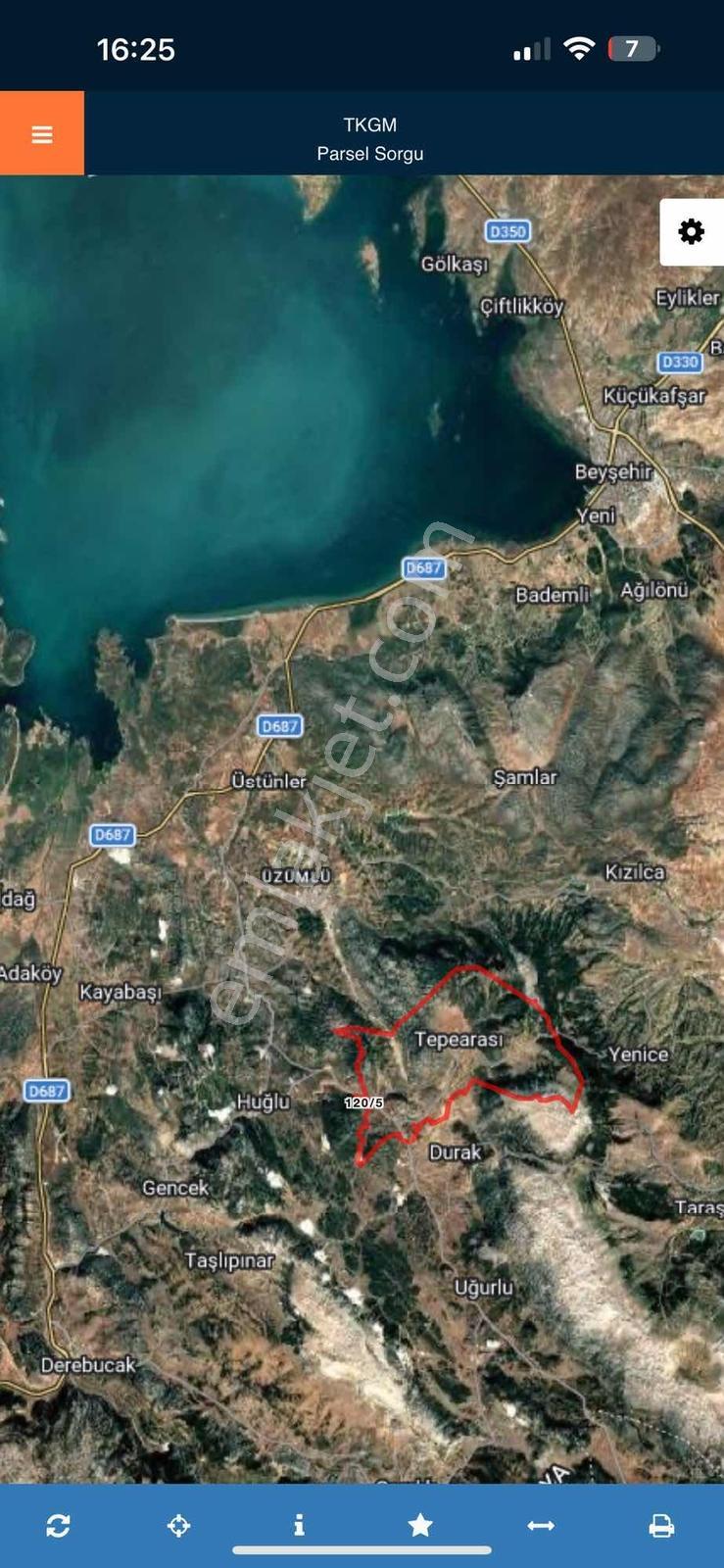 Enes Acur'dan Tepearasın'da 2.868 M2 Satılık Tarla — fotoğraf 8