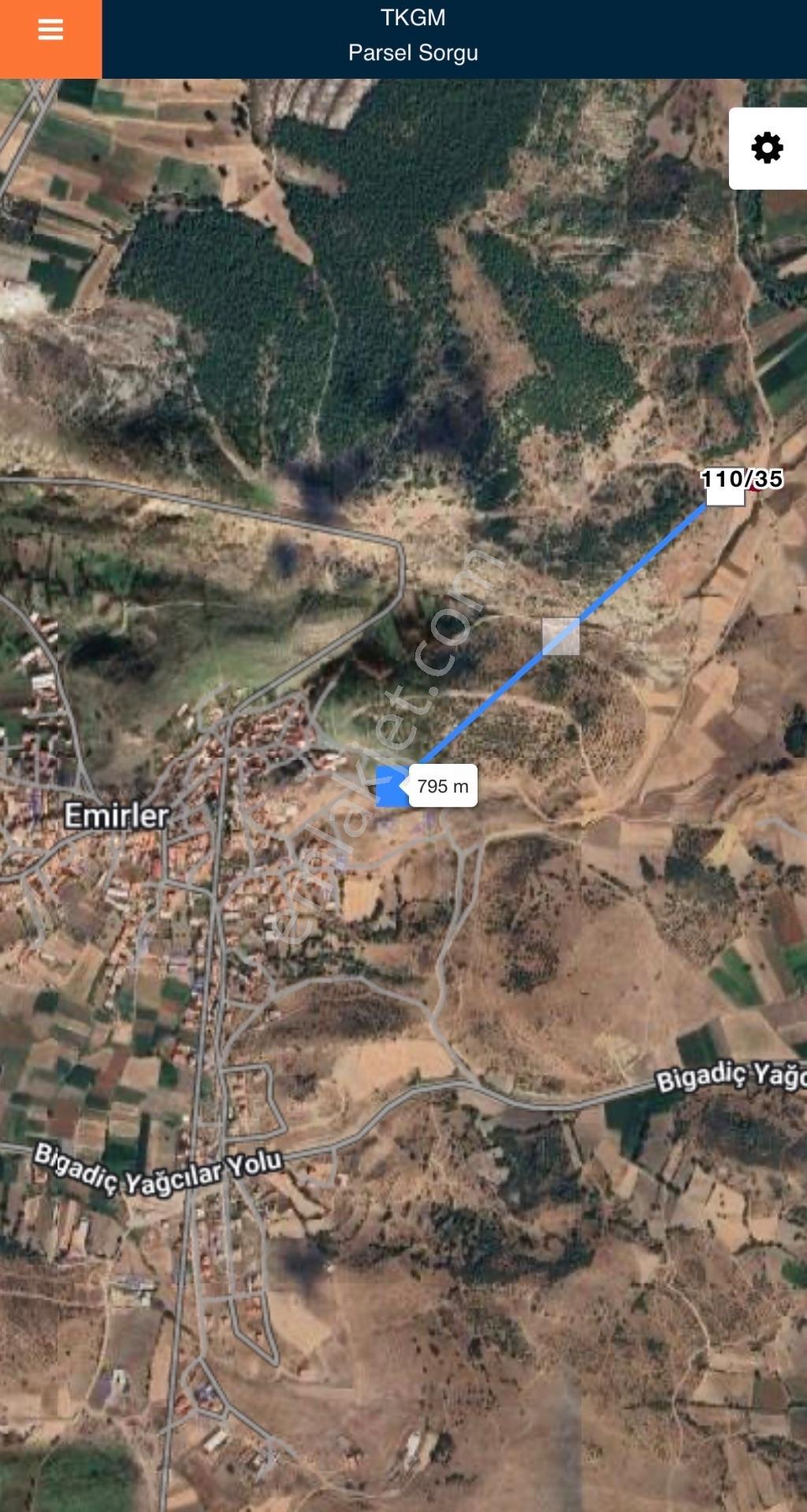 Balcity- Bigadiç Emirlerde 1.623 M2 Satılık Arazi — fotoğraf 5