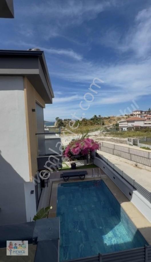İzmir Çeşme Şifnede Denize Yakın Müstakil Havuzlu Villa — fotoğraf 15