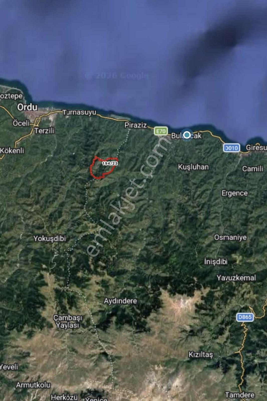 Giresun Piraziz Güneyköy Arsa — fotoğraf 2
