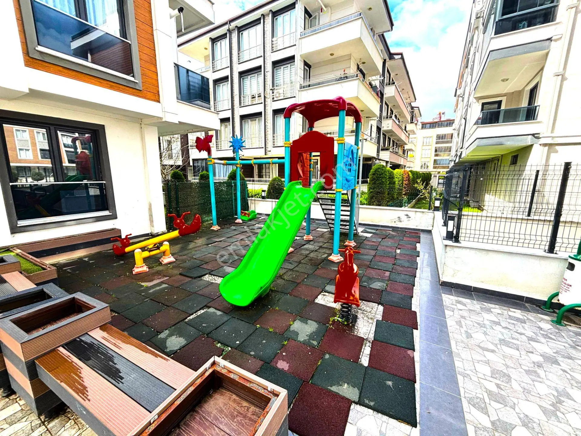 𝄞melodi'den Butik Sitede Havuzlu-7/24 Güvenlikli K.otoparklı 70m2 Geniş Tip Daire — fotoğraf 11