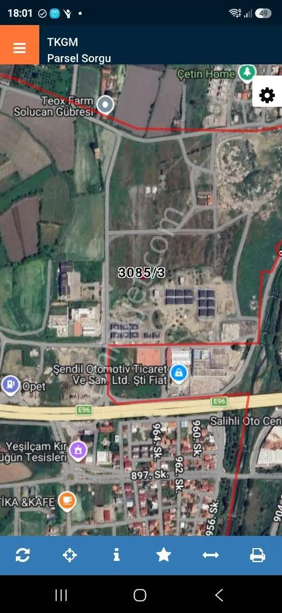 Salihli Caferbey Mahallesinde Satılık Villa İmarlı Arsa — fotoğraf 2