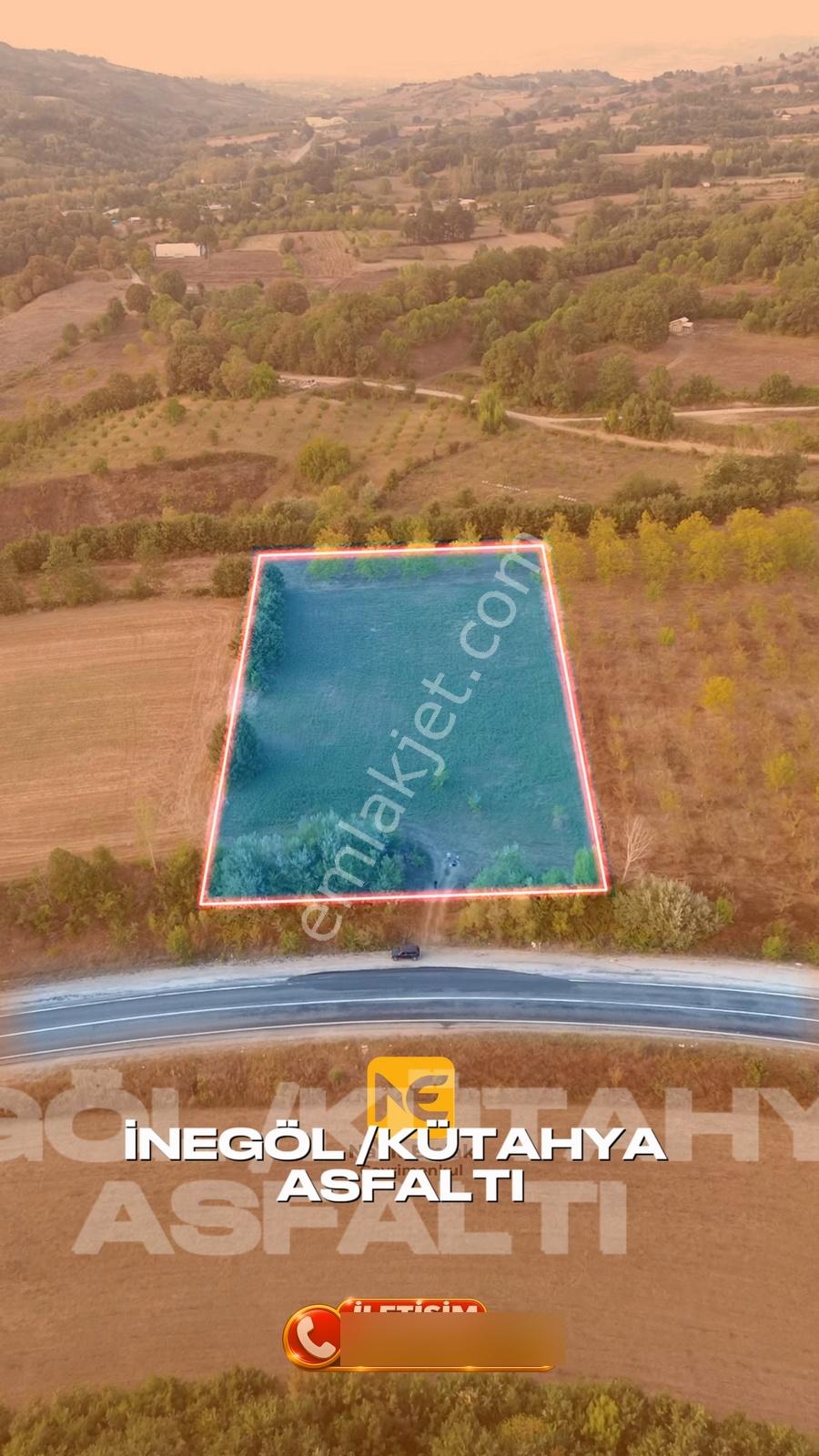 Bursa-kütahya Asfaltına Cepheli4800m2 Yatırımlık Arazi 60m Cephe — fotoğraf 3