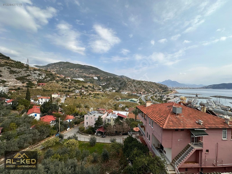 Alanya / Dinek Mahallesi Panoramik Manzaralı 2+1 Kiralık Daire