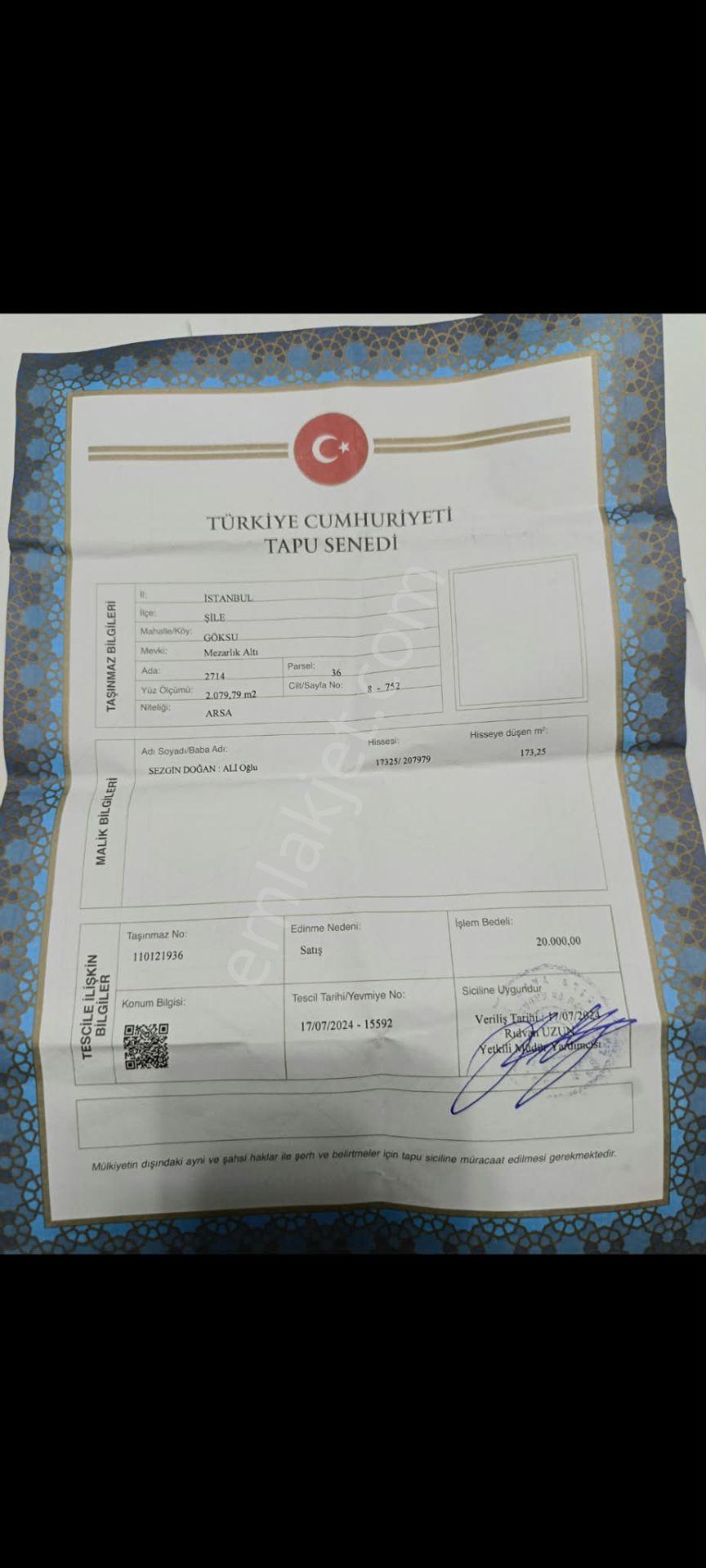 İstanbul Şile Ağva Güksuda Satılık Tek Katlı Ev — fotoğraf 19